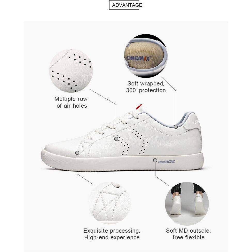 Leather Ultralight Sport Trainers